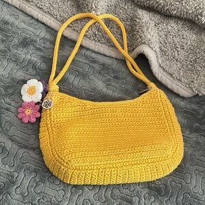 The Sak Shoulder Bag with Flower Charms